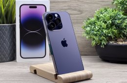 Hibátlan iPhone 14 Pro Deep Purple 256GB 2 ÉV Garanciával 91%