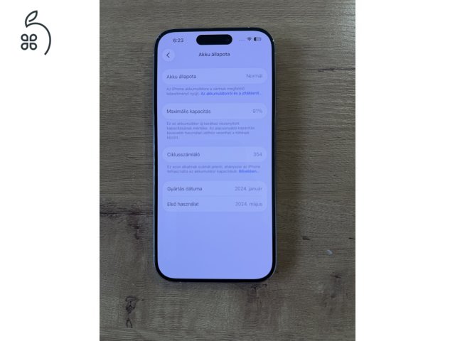 Iphone 15 pro white titanium