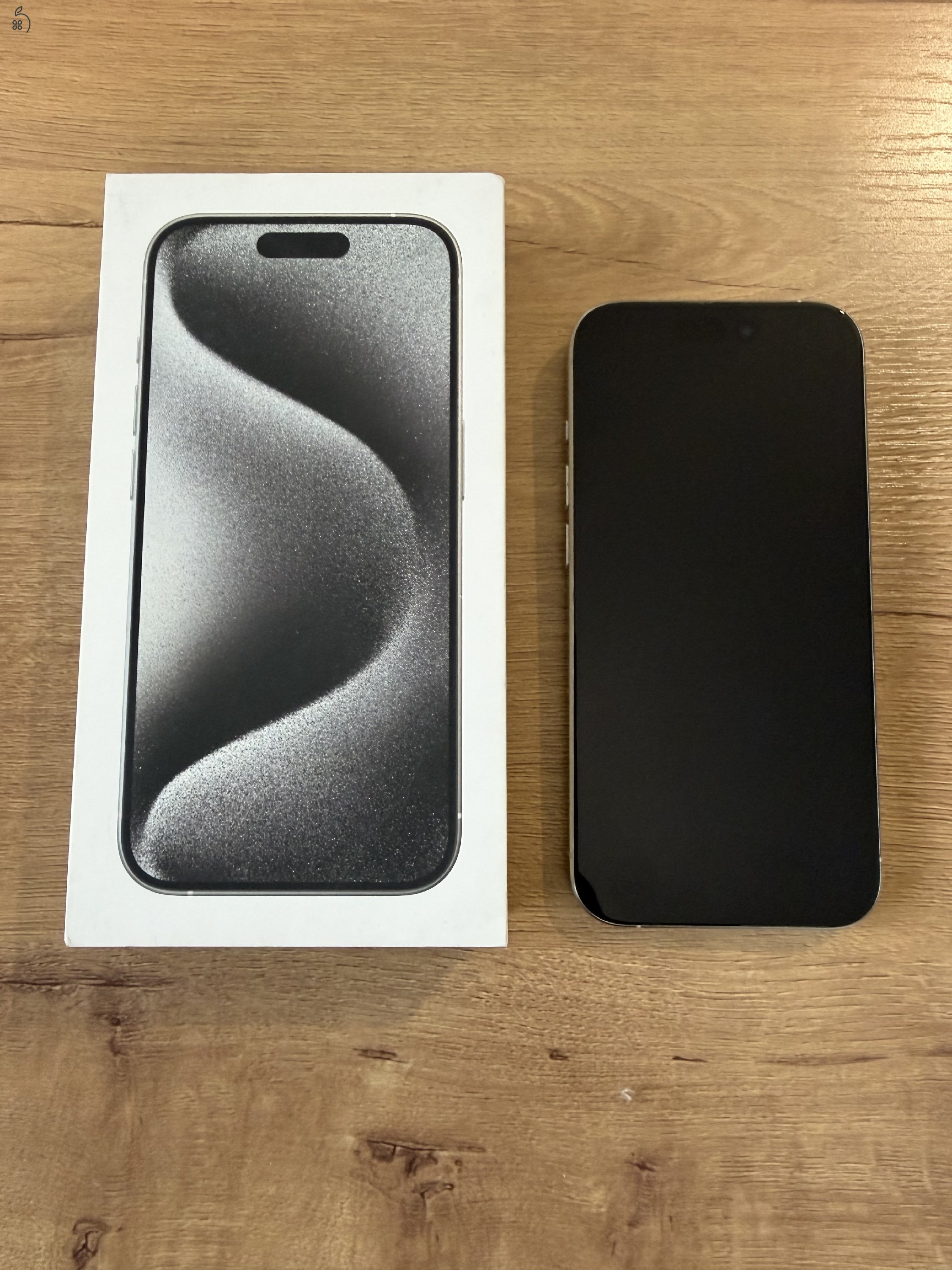 Iphone 15 pro white titanium