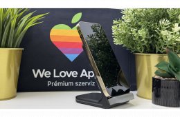  iPhone 14 Pro 128GB Arany, Független - Számla, 1ÉV Garancia 