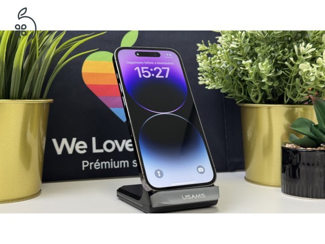  iPhone 14 Pro 256GB/512GB Lila, Független - Számla, 1ÉV Garancia 