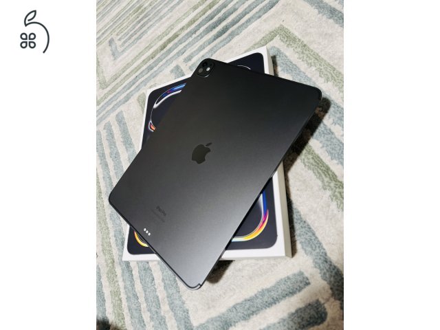 iPad PRO 13” M4 CHIP! 256GB WIFI + 5G Cellular sim gyönyörű! Fulldoboz!