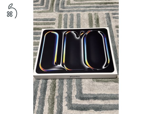 iPad PRO 13” M4 CHIP! 256GB WIFI + 5G Cellular sim gyönyörű! Fulldoboz!