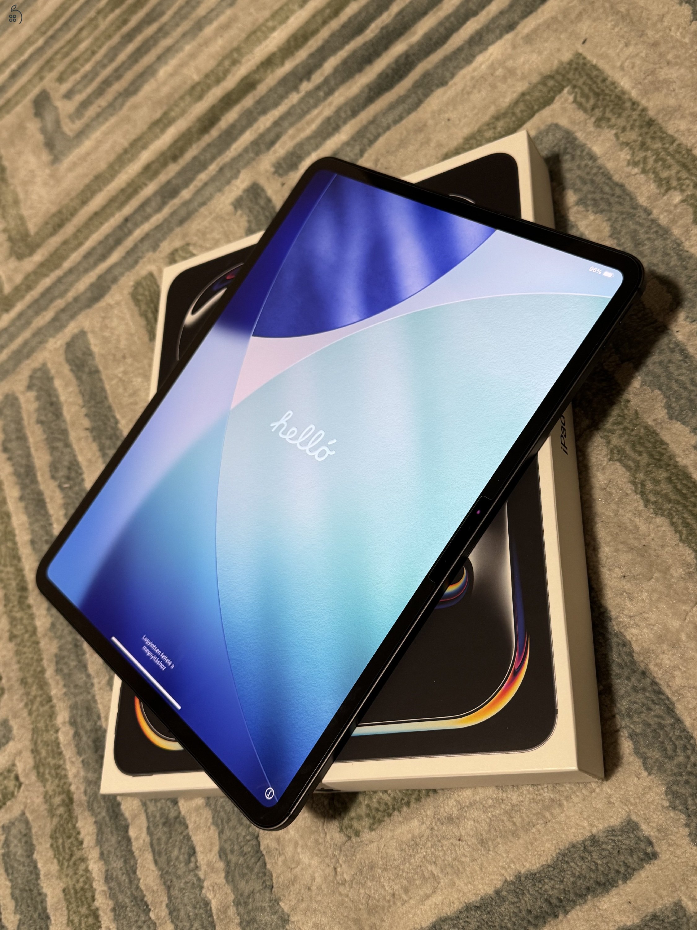 iPad PRO 13” M4 CHIP! 256GB WIFI + 5G Cellular sim gyönyörű! Fulldoboz!