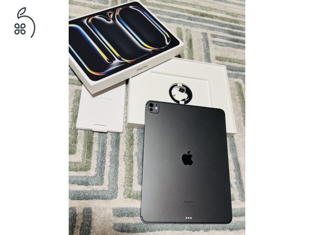 iPad PRO 13” M4 CHIP! 256GB WIFI + 5G Cellular sim gyönyörű! Fulldoboz!