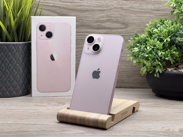 Hibátlan iPhone 13 Mini Pink 128GB 2 ÉV Garanciával 91%