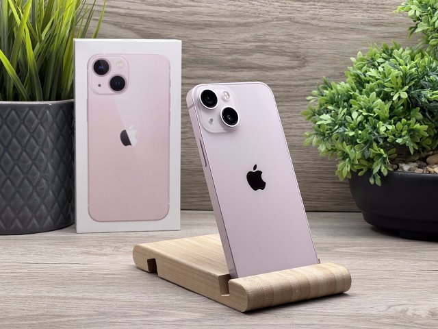 Hibátlan iPhone 13 Mini Pink 128GB 2 ÉV Garanciával 91%
