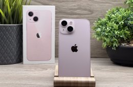 Hibátlan iPhone 13 Mini Pink 128GB 2 ÉV Garanciával 91%