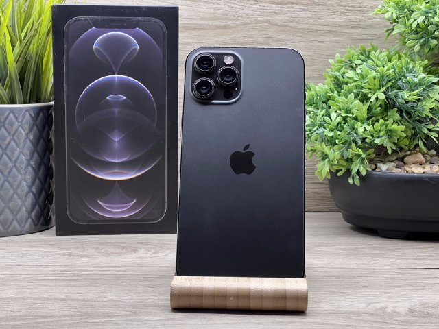 Hibátlan iPhone 12 Pro Max Graphite 128GB 2 ÉV Garanciával 100%