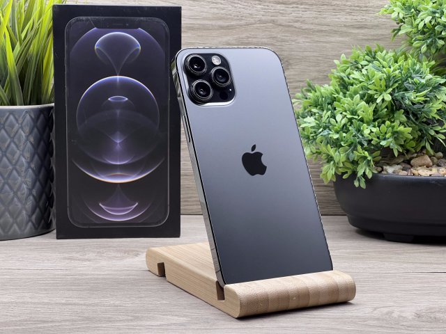 Hibátlan iPhone 12 Pro Max Graphite 128GB 2 ÉV Garanciával 100%