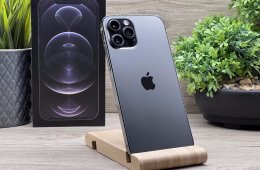 Hibátlan iPhone 12 Pro Max Graphite 128GB 2 ÉV Garanciával 100%
