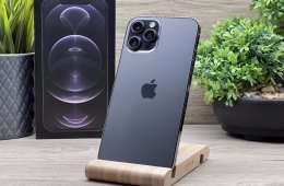 Hibátlan iPhone 12 Pro Max Graphite 128GB 2 ÉV Garanciával 100%