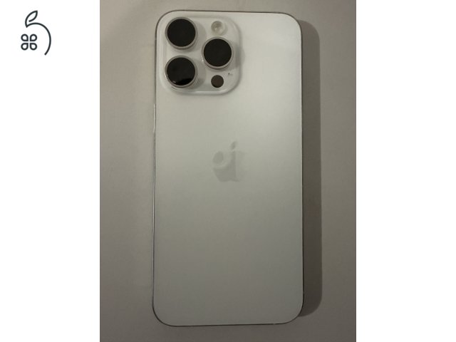 Iphone 15 Pro Max Fehér titán 256GB