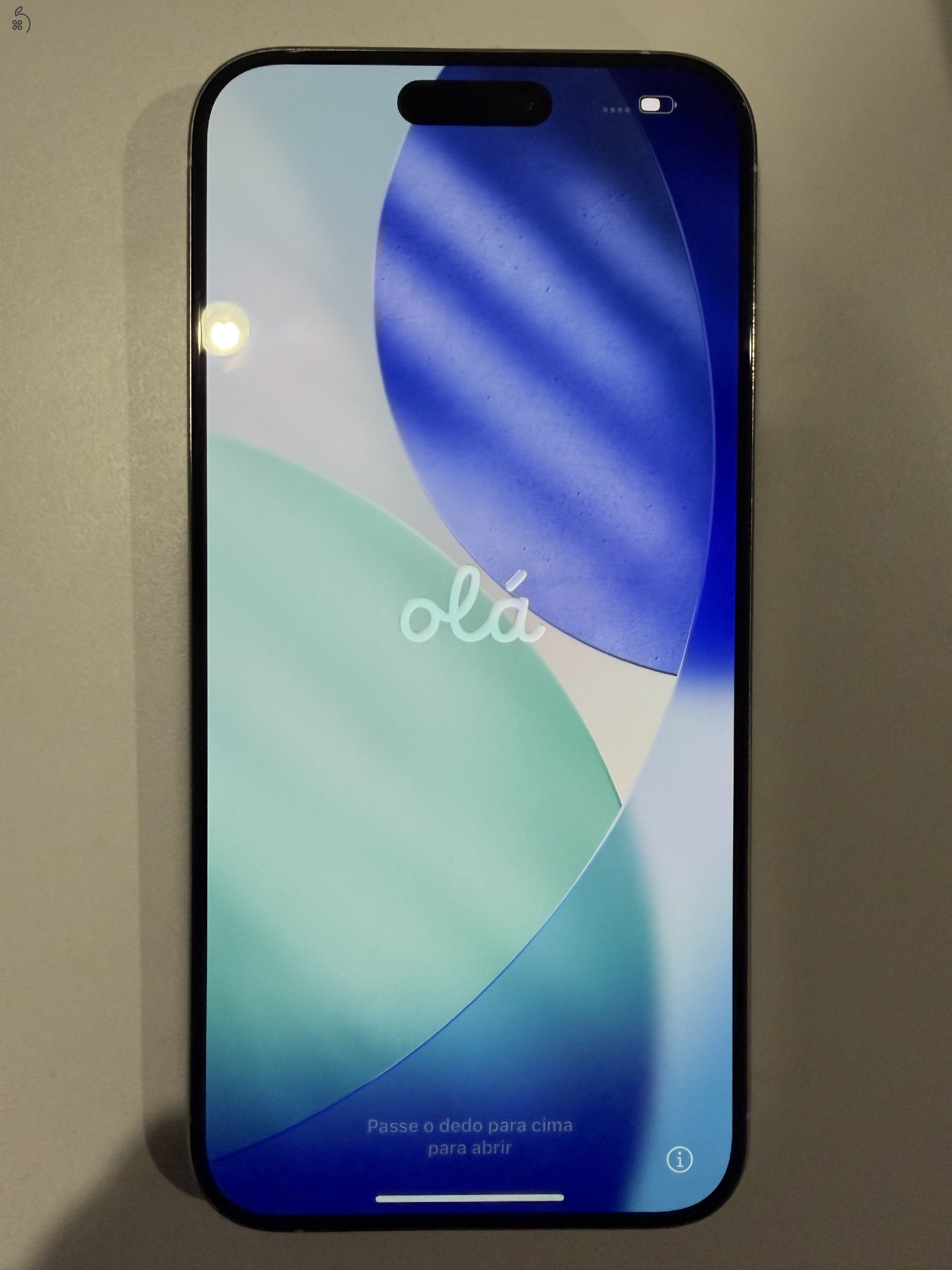 Iphone 15 Pro Max Fehér titán 256GB