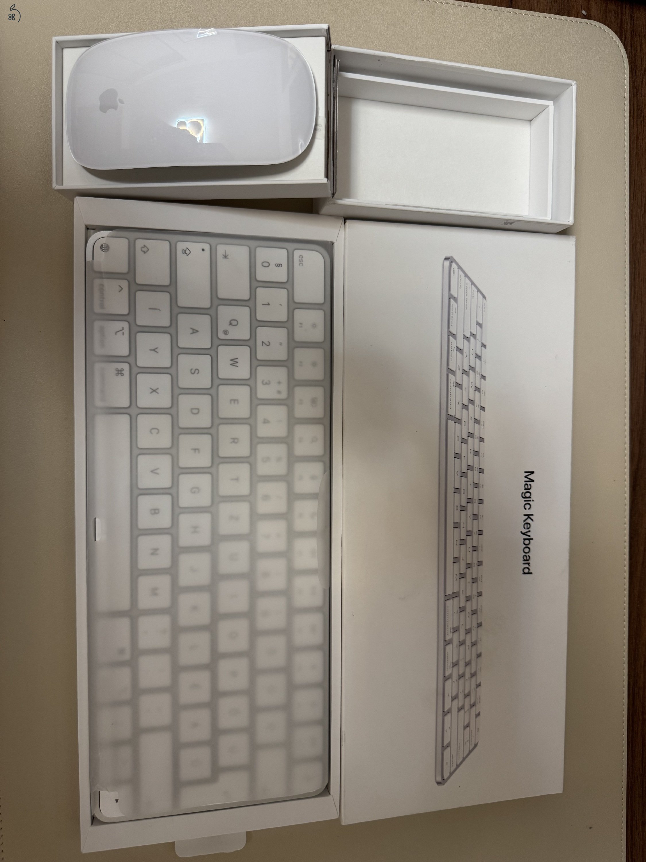 Garanciális 2027.07.31-ig Magic Mouse és Magic Keyboard USB-C (2024)