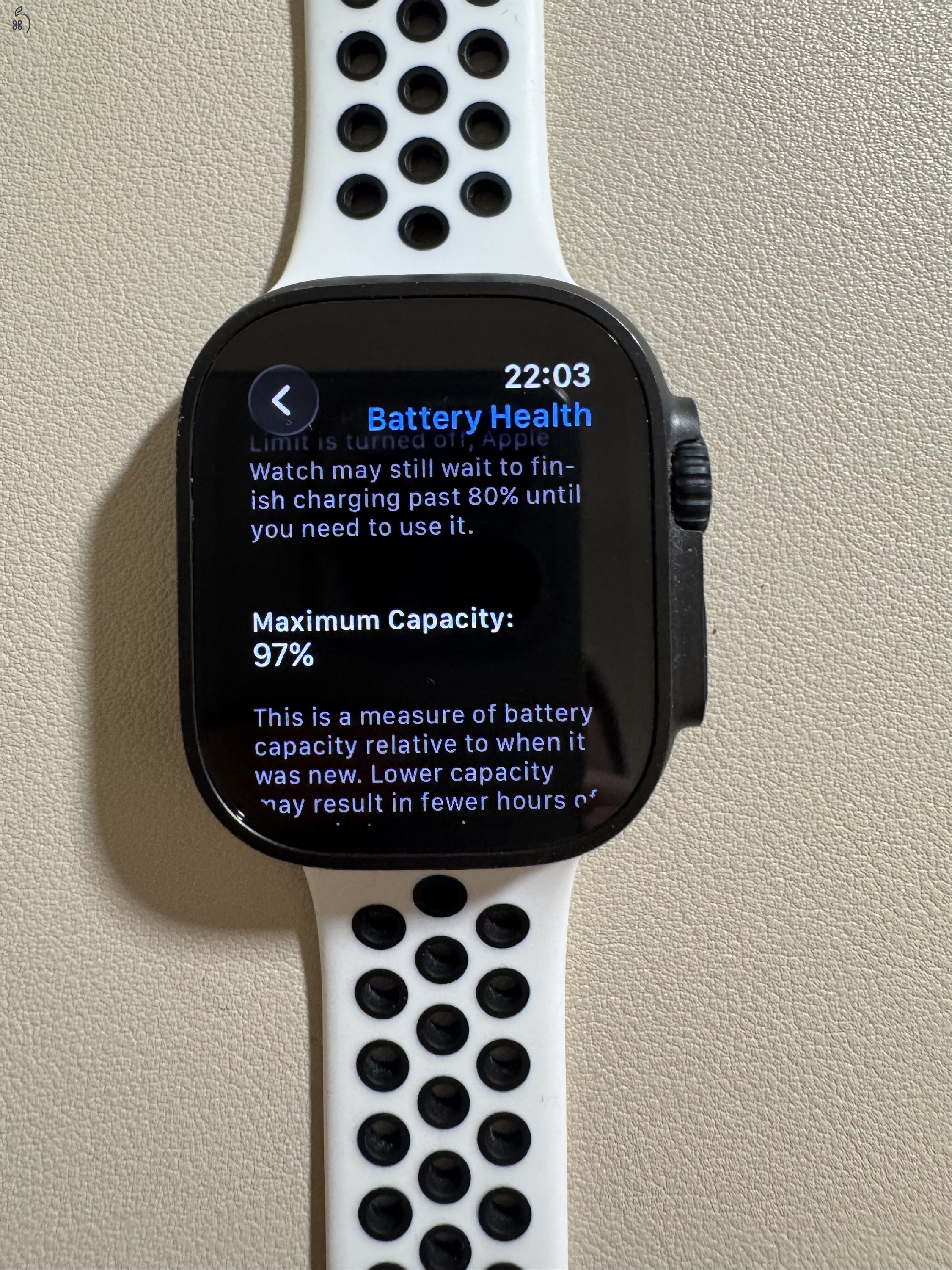 Újszerű Apple Watch Ultra 2 Black Titanium!
