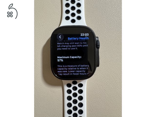 Újszerű Apple Watch Ultra 2 Black Titanium!