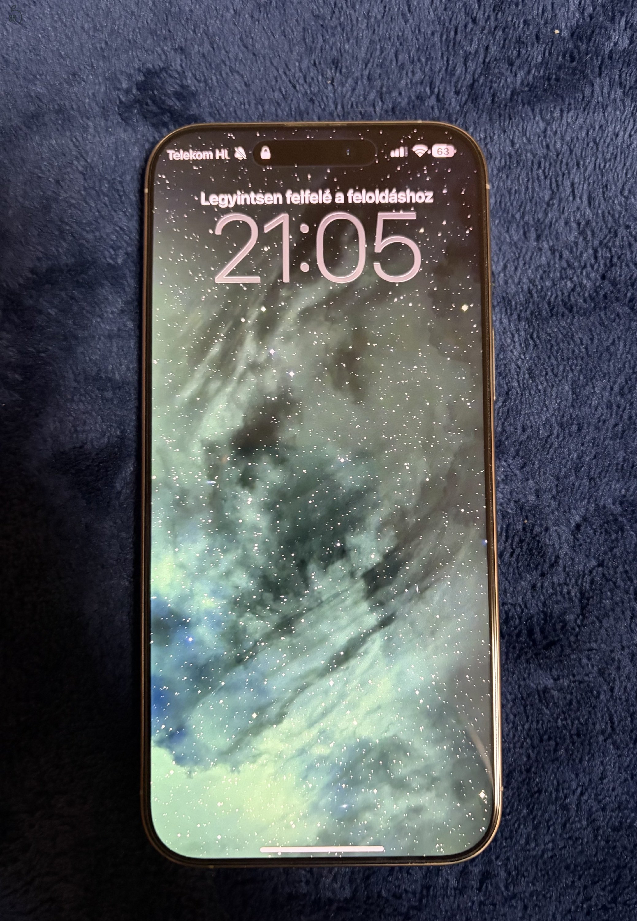 iPhone 16 Pro Max 256GB - 98% - Natúr Titán - 1Év Jótállás