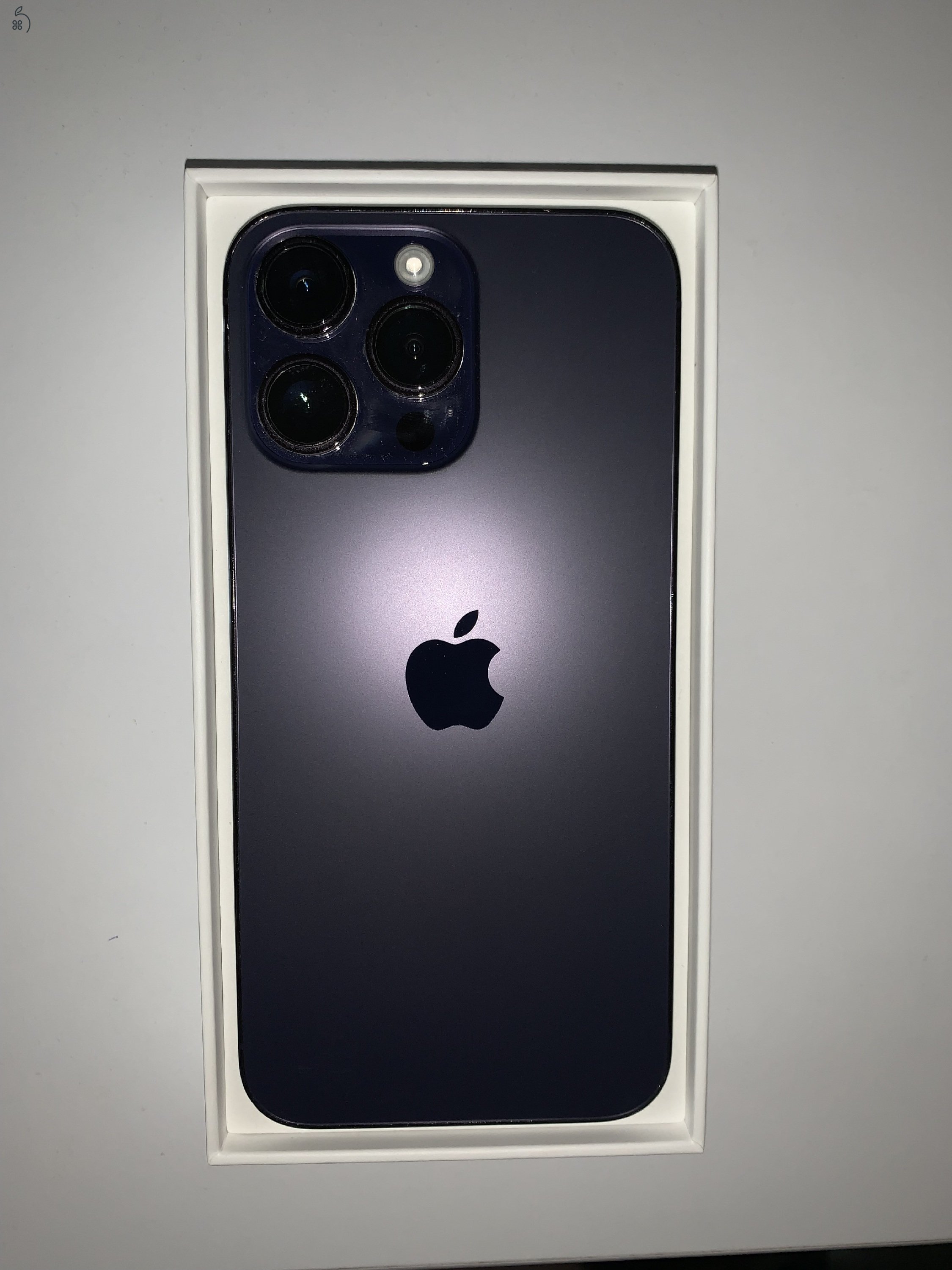 Iphone 14 Pro Max Deep Purple 128GB 100% akku + tokok