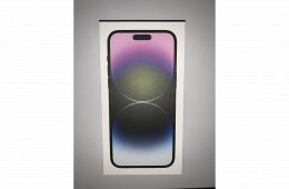Iphone 14 Pro Max Deep Purple 128GB 100% akku + tokok