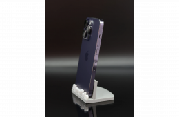Apple iPhone 14 Pro eSIM 128 GB Deep Purple 100% akku - 12 HÓ GARANCIA