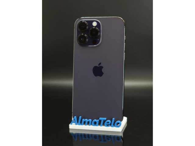 Apple iPhone 14 Pro Max 256 GB Deep Purple 100% akku - 12 HÓ GARANCIA
