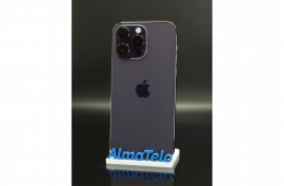 Apple iPhone 14 Pro Max 256 GB Deep Purple 100% akku - 12 HÓ GARANCIA