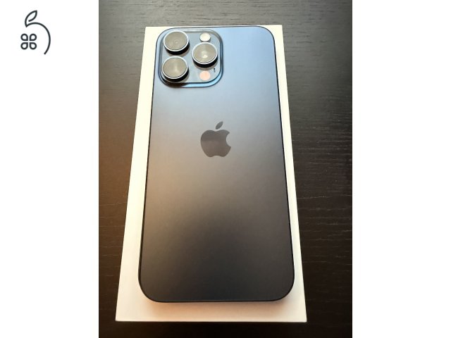 Eladó iPhone 15 Pro Max kék titán 256GB hálózatfüggetlen