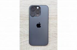 Újszerű, garanciális iPhone 16 Pro 128GB fekete titán mobiltelefon