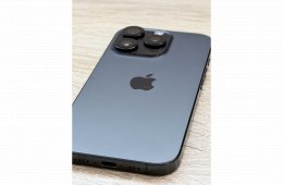 Újszerű, garanciális iPhone 16 Pro 128GB fekete titán mobiltelefon