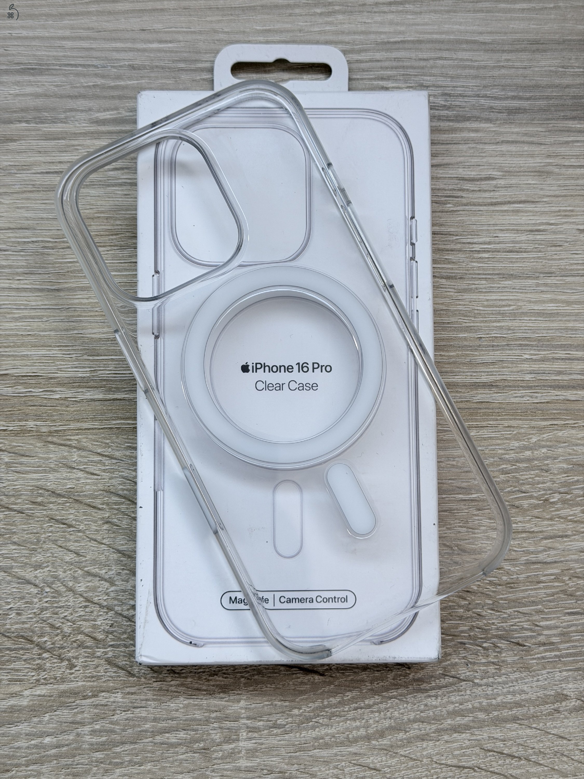 Eredeti iPhone 16 Pro MagSafe áttetsző telefontok