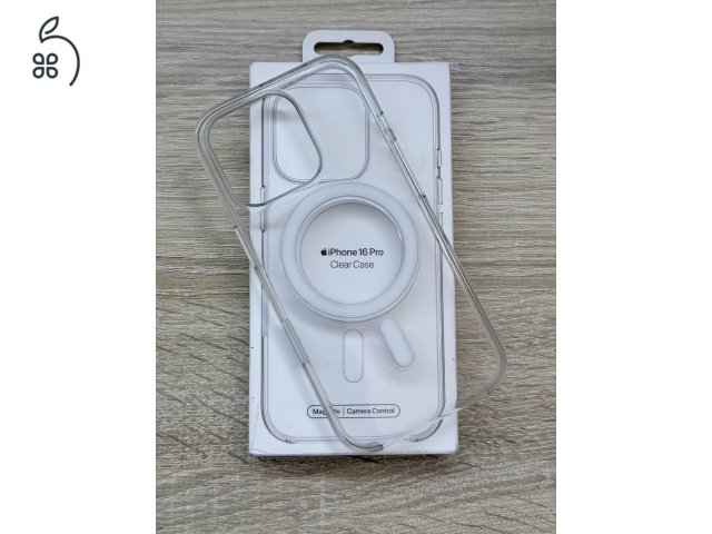 Eredeti iPhone 16 Pro MagSafe áttetsző telefontok