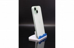 Apple iPhone 15 128 GB Green 84% akku - 12 HÓ GARANCIA