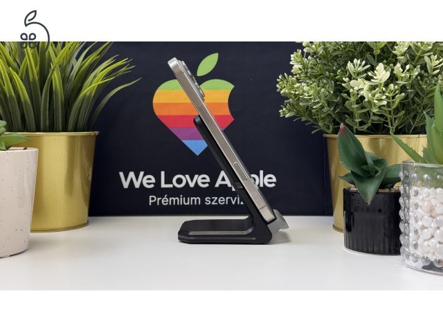 iPhone 16 Pro Max 256GB Natúr Titán, Független - Számla, 1ÉV Garancia