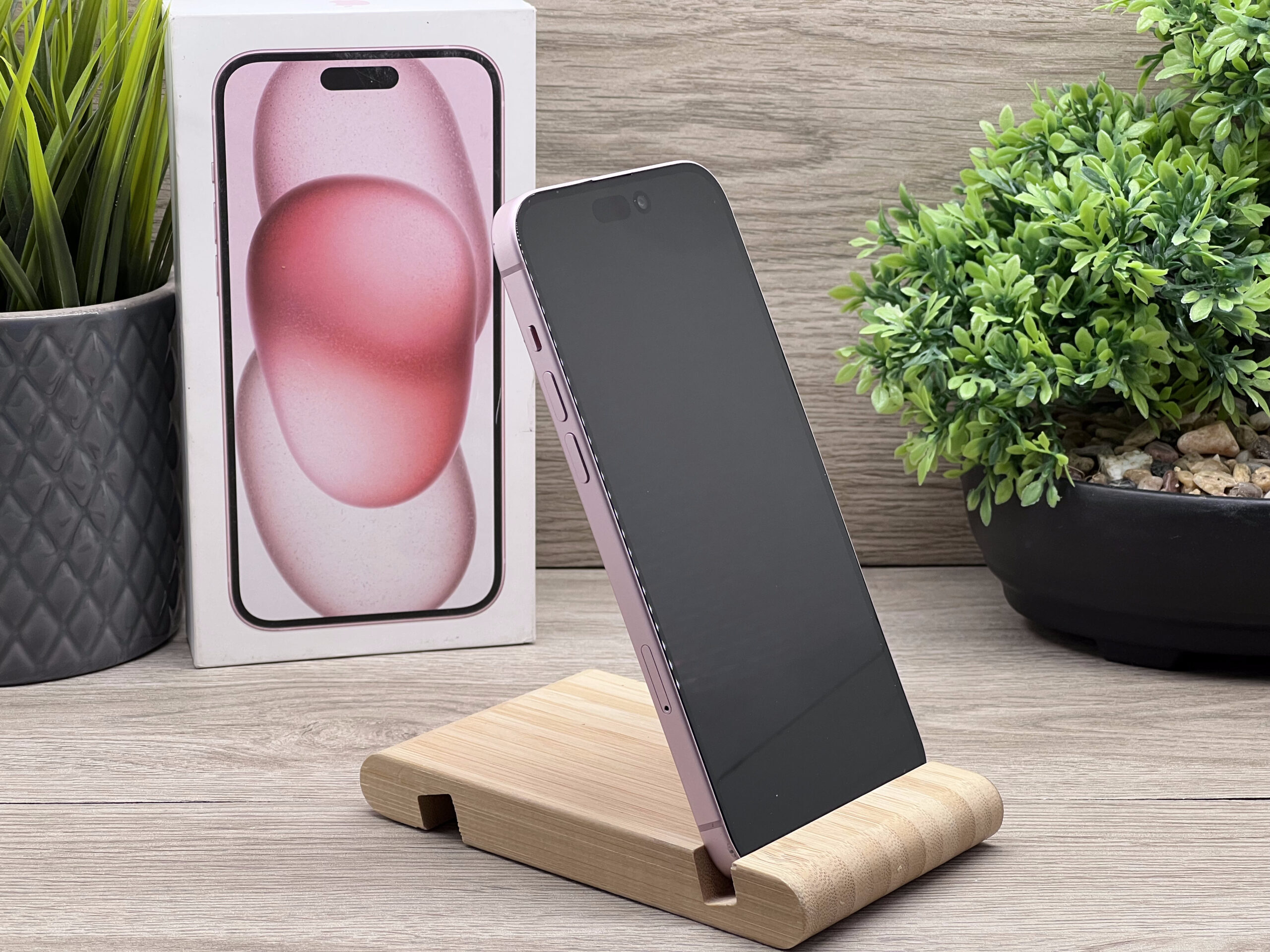 iPhone15 Plus Pink 128GB 2 ÉV Garanciával