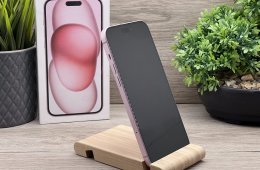 iPhone15 Plus Pink 128GB 2 ÉV Garanciával