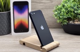 iPhone SE 2022 Midnight 128GB 2 ÉV Garanciával
