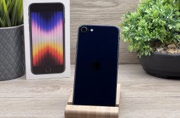 iPhone SE 2022 Midnight 128GB 2 ÉV Garanciával