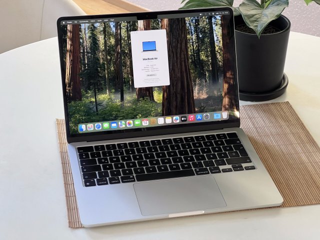 Hibátlan MacBook Air 2022 M2 Starlight 13” 256GB 2 ÉV Garanciával 91%