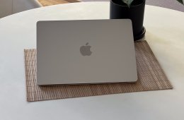 Hibátlan MacBook Air 2022 M2 Starlight 13” 256GB 2 ÉV Garanciával 91%