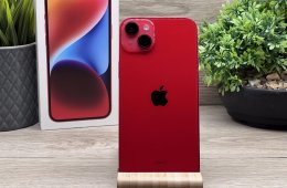 iPhone 14 Plus Red 128GB 2 ÉV Garanciával 100%