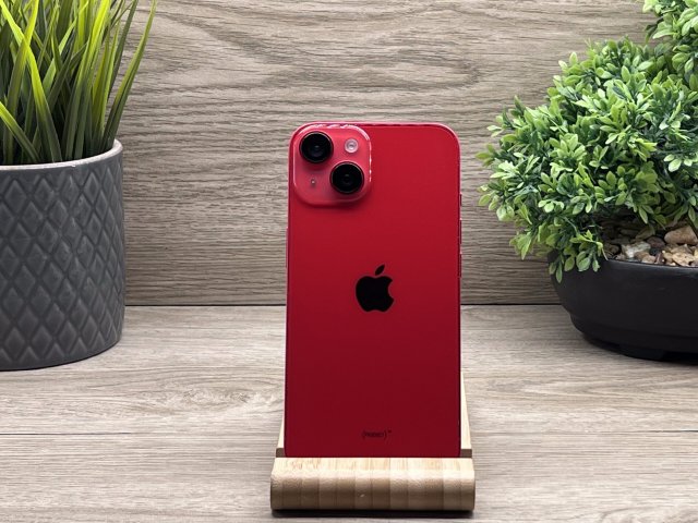 iPhone 14 Red 128GB 2 ÉV Garanciával 90%