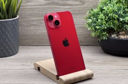 iPhone 14 Red 128GB 2 ÉV Garanciával 90%