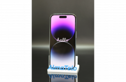 Apple iPhone 14 Pro 256 GB Deep Purple 100% akku - 12 HÓ GARANCIA