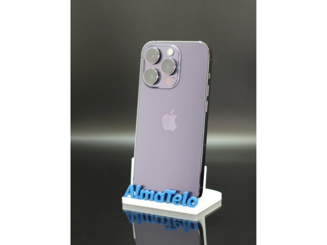 Apple iPhone 14 Pro 256 GB Deep Purple 100% akku - 12 HÓ GARANCIA
