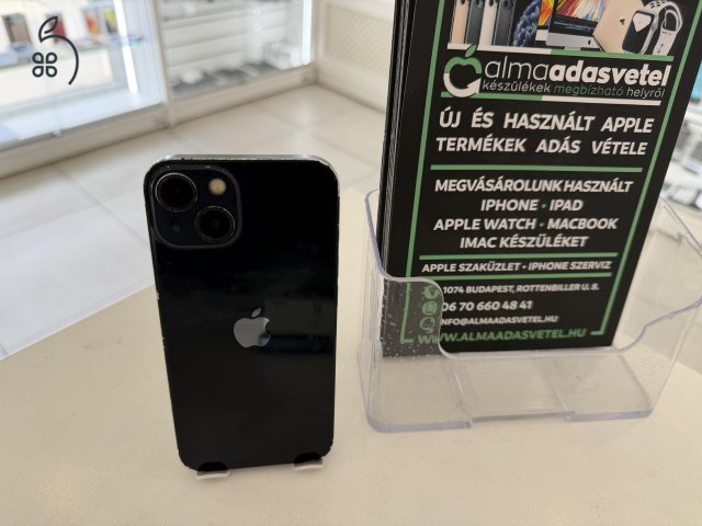 iPhone 13 128GB Független Használt/1 hónap gar./Akku 85%/p4890