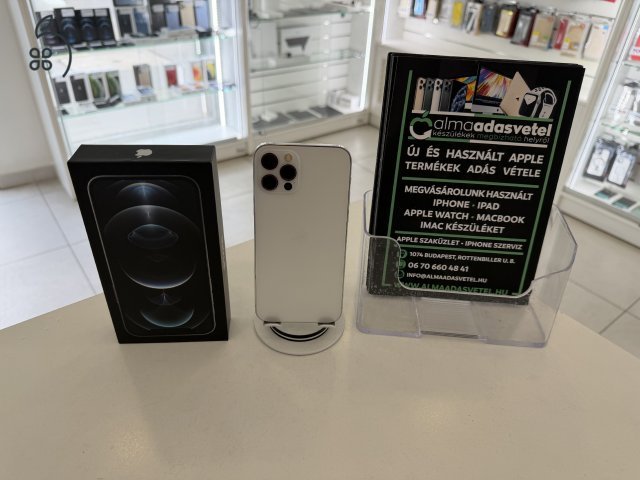 iPhone 12 Pro 128GB Független Újszerű/1 hónap gar./Akku 100%/p4891