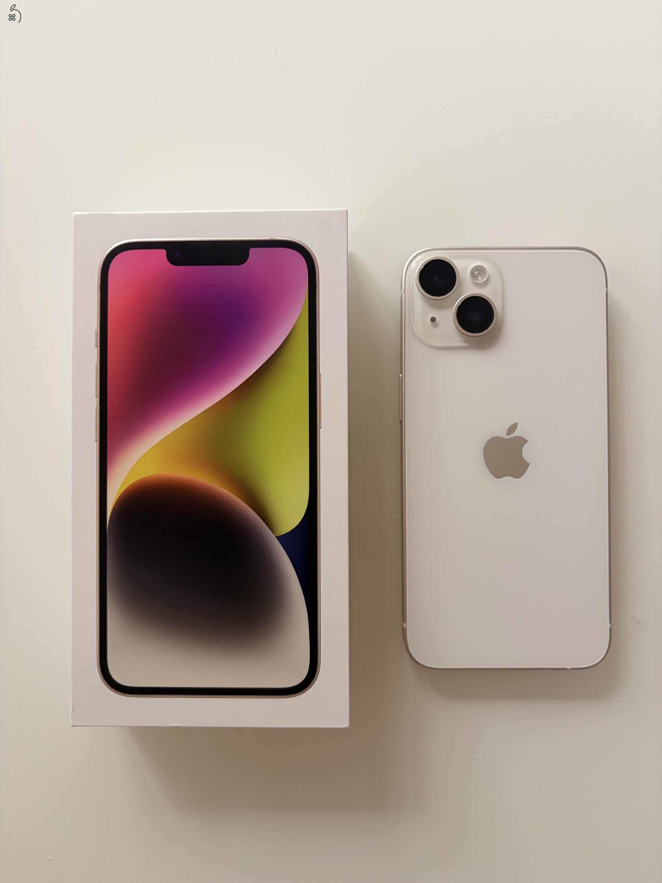 IPhone 14 fehér, 256 GB-os
