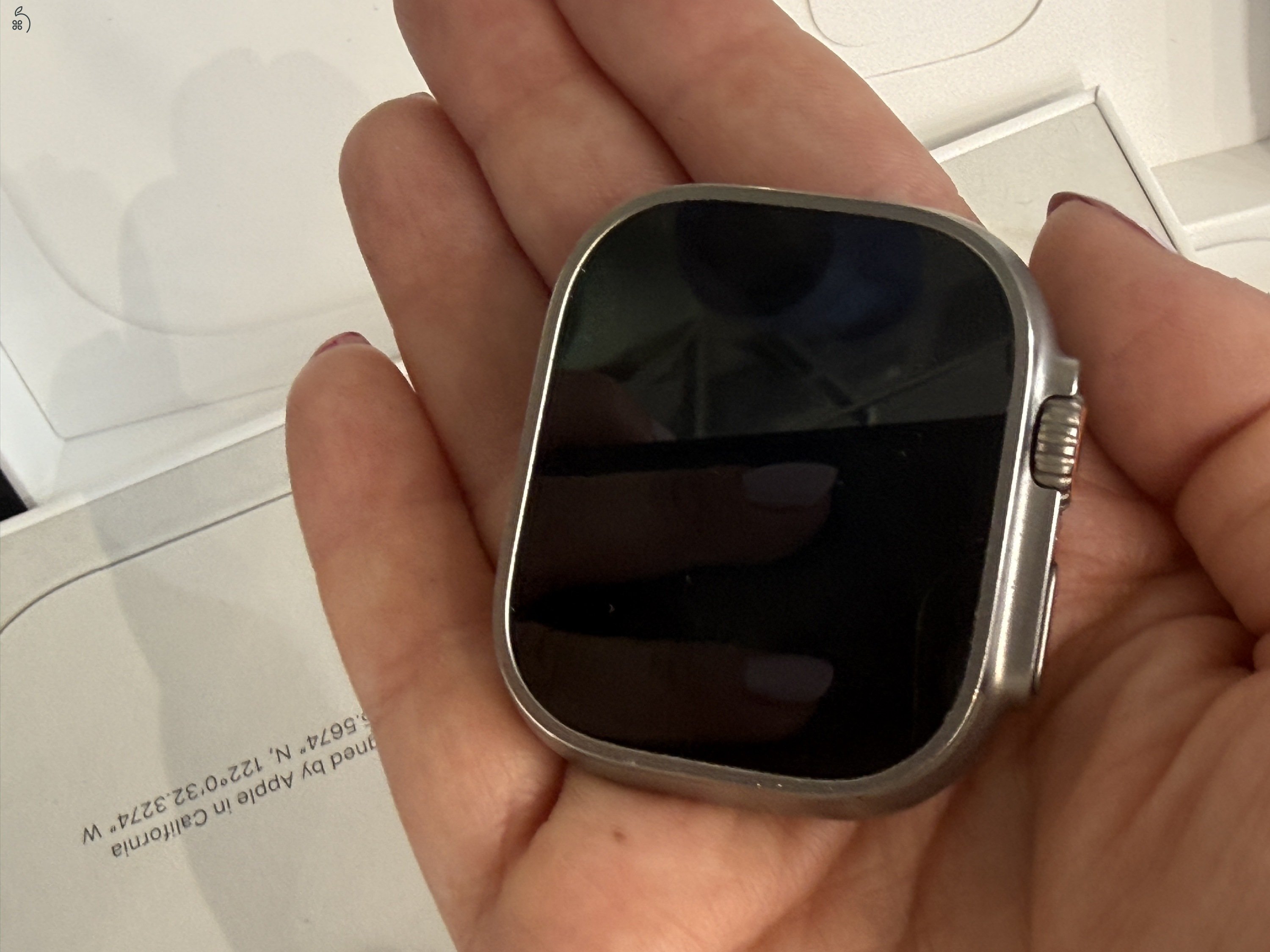 Apple Watch ULTRA 2 49mm 97% akku natúr titán (2/2) iSzerelés.hu