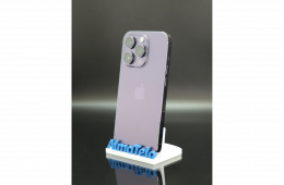 Apple iPhone 14 Pro 256 GB Deep Purple 92% akku - 12 HÓ GARANCIA